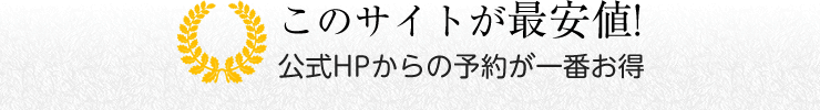 このサイトが最安値！